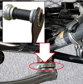 How to mount the bottom bracket pivot framework of TUTORIAL bike 